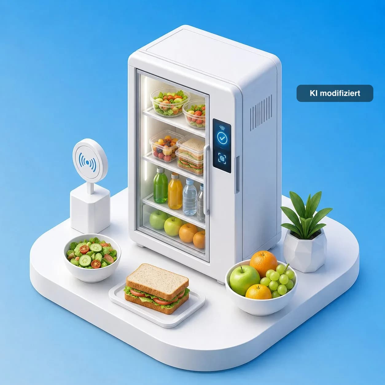 Fresh Food & Smart Fridges — illustrative image, AI edited