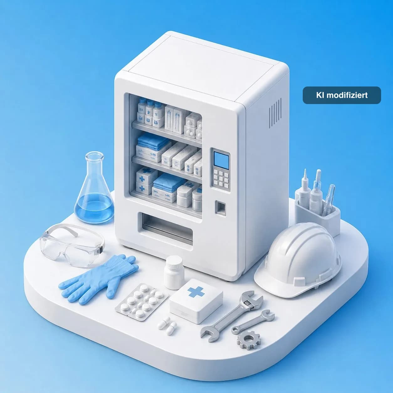 Medical & Industrial — illustrative image, AI edited