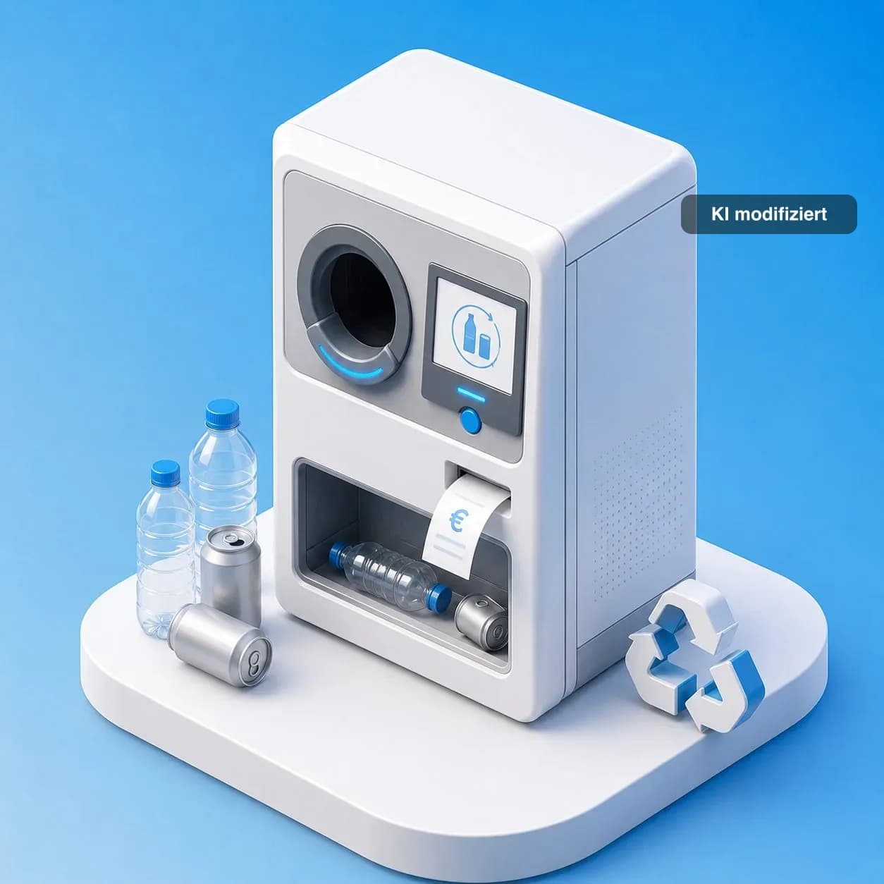 Reverse Vending Machines — illustrative image, AI edited